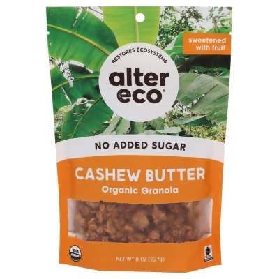 Alter Eco KHCH00392953 8 oz Cashew Butter Organic Granola 
