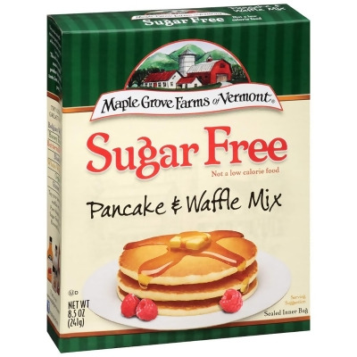 Maple Grove KHRM00035671 8.5 oz Sugar Free Pancake & Waffle Mix 