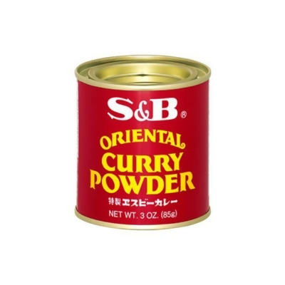 S & B KHRM00001498 3 oz Oriental Curry Powder 