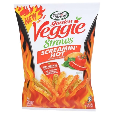 Sensible Portions KHRM00355239 6 oz Hot Screamin Veggie Straws 