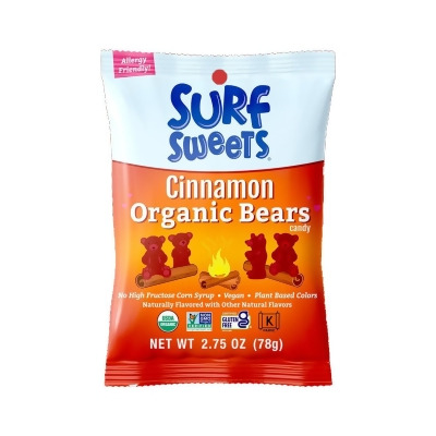 Surf Sweets HG2746428 2.75 oz Cinnamon Bears Candy - Case of 12 