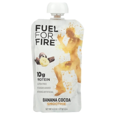 Fuel for Fire KHRM00199232 4.5 oz Smoothie Protein Banana Cocoa Drink 