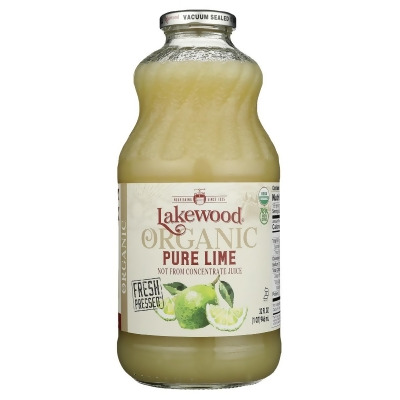 Lakewood KHRM00298433 32 oz Organic Pure Lime Juice 