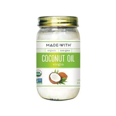 Made With KHRM00276664 14 fl oz Organic Virgin Coconut Oil 