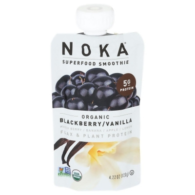 Noka KHRM00327500 4.22 oz Blackberry Vanilla Smoothie 