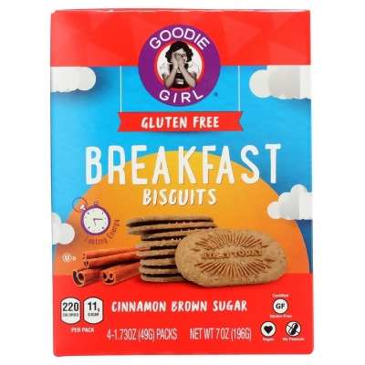 Goodie Girl KHRM00349774 7 oz Brown Sugar Cinnamon Breakfast Biscuit 