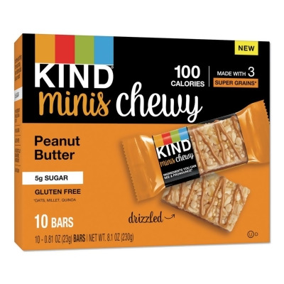 Kind KND27896 0.81 oz Food Minis Chewy Dark Chocolate - Pack of 10 