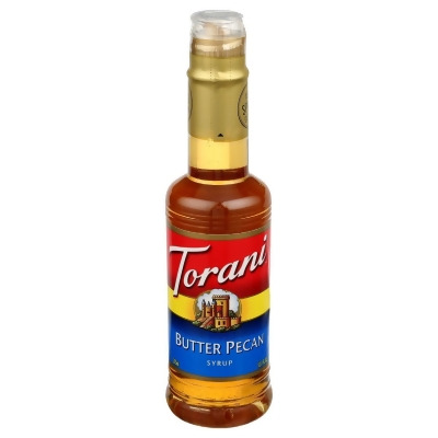 Torani KHRM00379471 12.7 fl oz Butter Pecan Syrup 