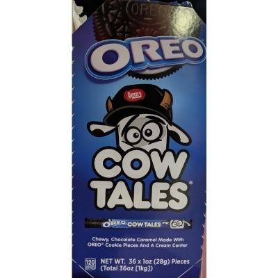 Goetzes Candy 9075772 36 oz Cow Tales Orero Caramel - Pack of 36 
