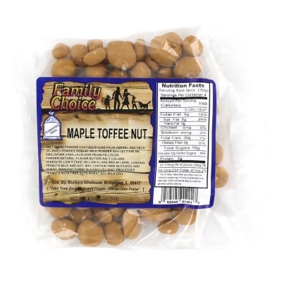 Family Choice 6049205 4.5 oz Maple Toffee - Pack of 12 