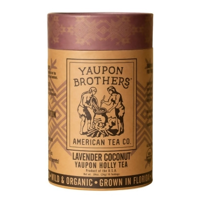Yaupon Brother American Tea KHRM00360567 24 gm Lavender Coconut Tea 