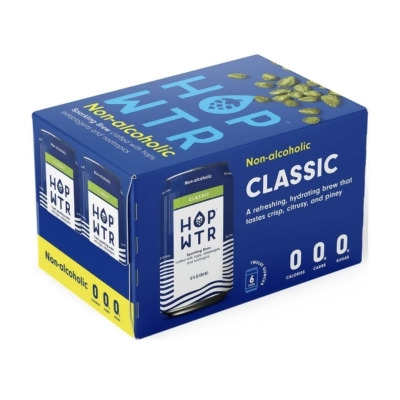 Hop Wtr KHRM00399335 72 fl oz Classic Non-Alcoholic Water - Pack of 6 