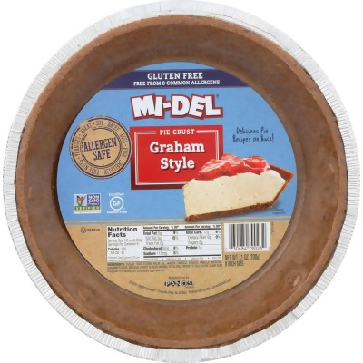 Mi-Del KHFM00970434 7.1 oz Graham Style Pie Crust 