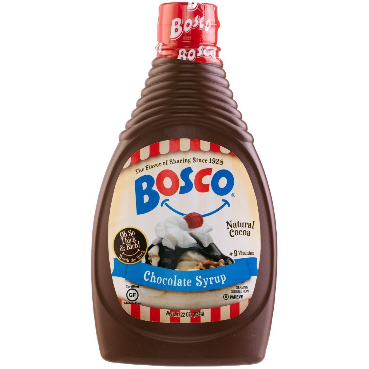Bosco KHRM00388289 22 oz Chocolate Syrup