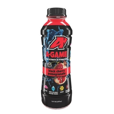 A-Game KHRM00405885 16 fl oz Beverage Black Cherry Pomegranate Energy Drinks 