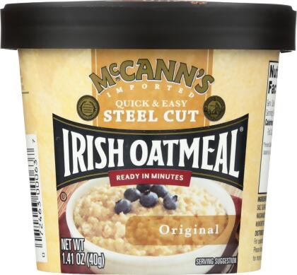 Mccanns Irish Oatmeal KHRM00285659 1.9 oz Original Instant Oatmeal Cup 