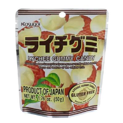 Kasugai KHRM00127447 1.76 oz Gummy Lychee Candy 