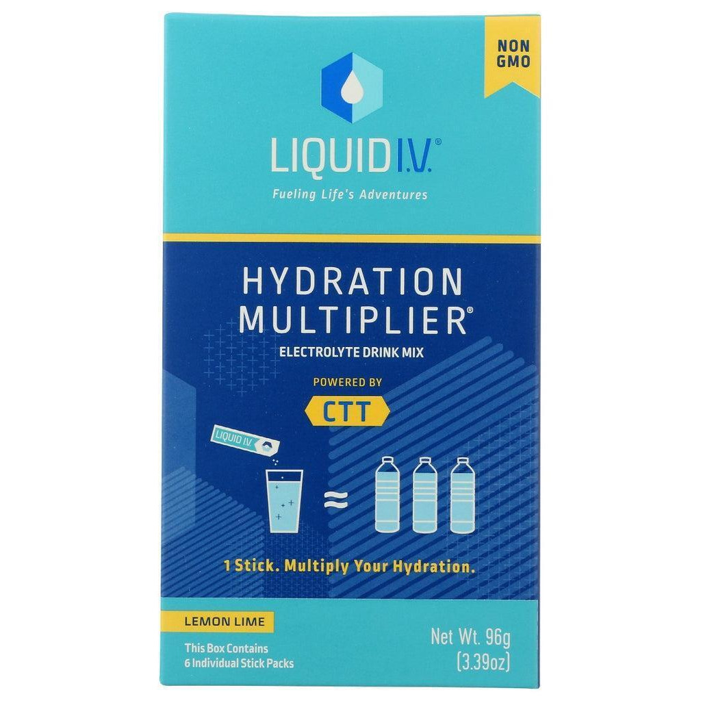 Liquid I.V. KHRM00353782 3.39 oz Hydration Lemon Lime Drink Mix - 6 Count