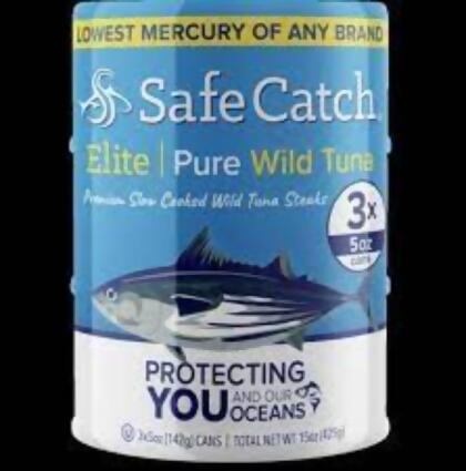 Safe Catch Elite Wild Tuna, Pure - 3 oz