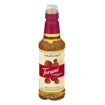 Torani KHRM00354630 375 ml Puremade Hazelnut Syrup 