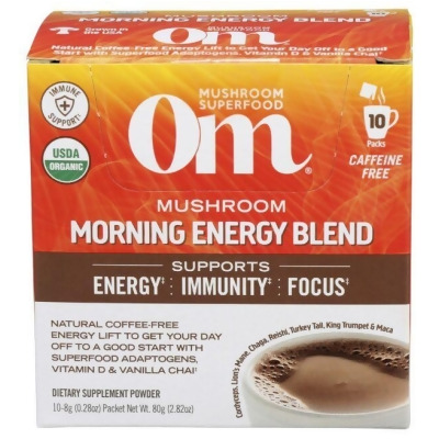 Om Mushrooms KHCH00392243 Morning Energy Blend - Pack of 10 