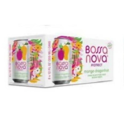 Bossa Nova KHRM00398227 96 fl oz Mango Dragonfruit Sparkling Water - Pack of 8 