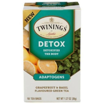 Twining Tea KHRM00368261 Adaptogens Detox Green Tea - 18 Bag 