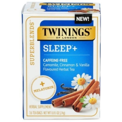 Twining Tea KHRM00382740 Superblends Sleep Plus Coffee - 16 Bags 