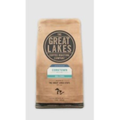 The Great Lakes Coffee Roasting KHRM00335195 12 oz Corktown Blend Whole Bean Coffee 