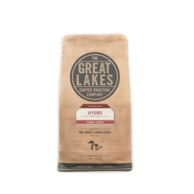The Great Lakes Coffee Roasting KHRM00335196 12 oz Hydro Espresso Whole Bean Coffee 