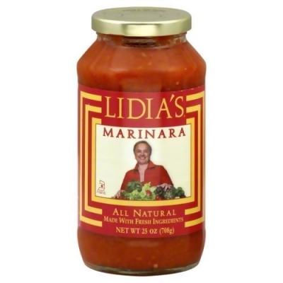 Lidias Marinara Pasta Sauce- 25 oz- - Pack of 6 