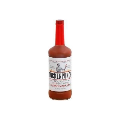 Suckerpunch 289780 32 fl oz Mix Bloody Mary Spicy Ghost Pepper - Pack of 6 