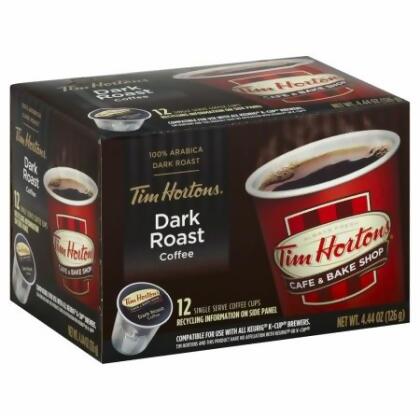 New Tim Horton's Dark Roast Coffee