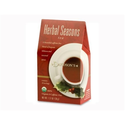 Davidson Organic Tea 2088 Holiday Trad Herbal Seasons Tea- 18 Ct. 