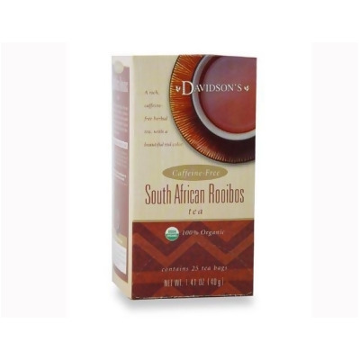Davidson Organic Tea 2535 South African Rooibos Tea- Box of 25 Tea Bags 