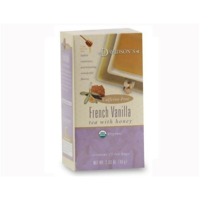 Davidson Organic Tea 2540 French Vanilla Tea- Box of 25 Tea Bags 