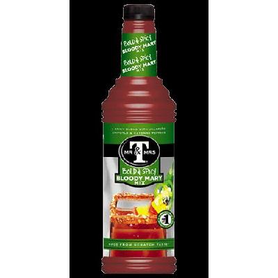 Mr & Mrs T 33.8 fl oz Cocktail Mix- Bloody Mary Rich & Spicy 