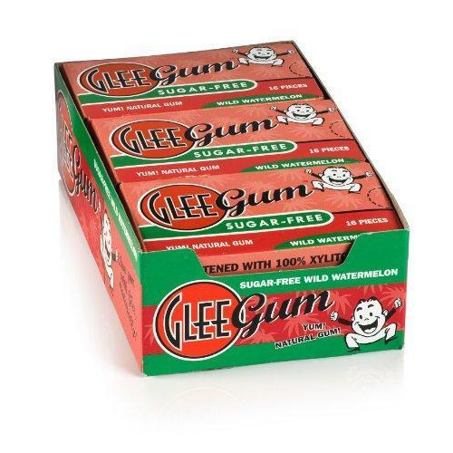 Glee Gum 16 Count- Wild Watermelon- Sugar Free