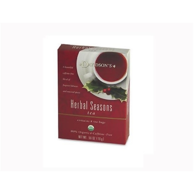 Davidson Organic Tea 2188 Herbal Seasons Tea- Box of 8 