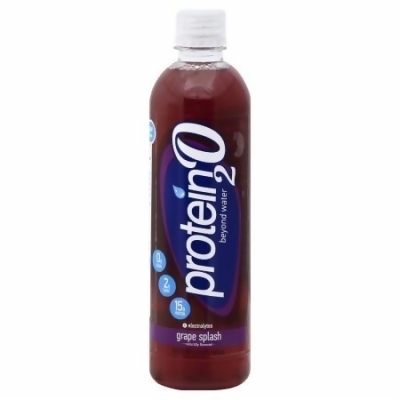 Protein2O 268757 16.9 fl. oz. Flavored Protein Water- Grape Splash 