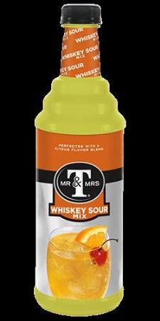 Mr & Mrs T 33.8 fl oz Cocktail Mix- Whisky Sour 