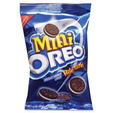Nabisco Food Group NFG0001 Mini Oreo Single-Serve Cookie Packet- 60 Per Count 