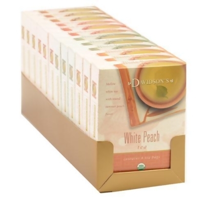Davidson Organic Tea 2100 Assorted White Tea- Box of 8 