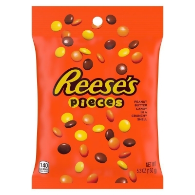 Hershey 9492851 5.3 oz Reeses Pieces Peanut Butter Candy - Pack of 12 