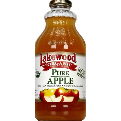 Lakewood Pure Apple Juice Organic 32 Oz 