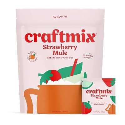 Craftmix KHCH02201633 2.96 oz Strawberry Mule Drink Mixes - 12 Count 