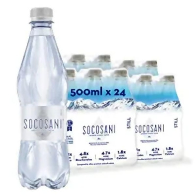 Socosani KHCH02202846 25.3 fl oz Glass Mineral Water 