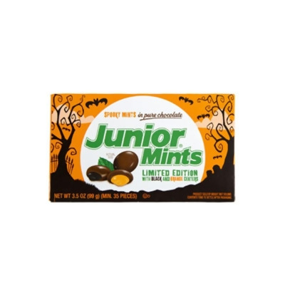 Regent Products 55064N 3.5 oz Halloween Junior Mints Chocolate Candy Box in Floor Display 
