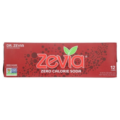 Zevia KHRM02203888 144 fl oz Zero Calorie Dr Zevia Soda 