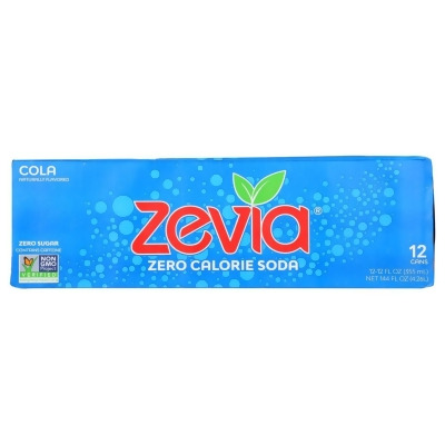 Zevia KHRM02203855 144 fl oz Zero Calorie Cola Soda 